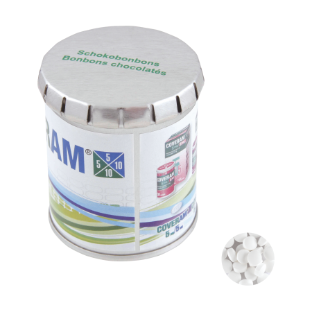 Klickdöschen Naschvergnügen - Zarrentin am Schaalsee bedrucken mit Logo