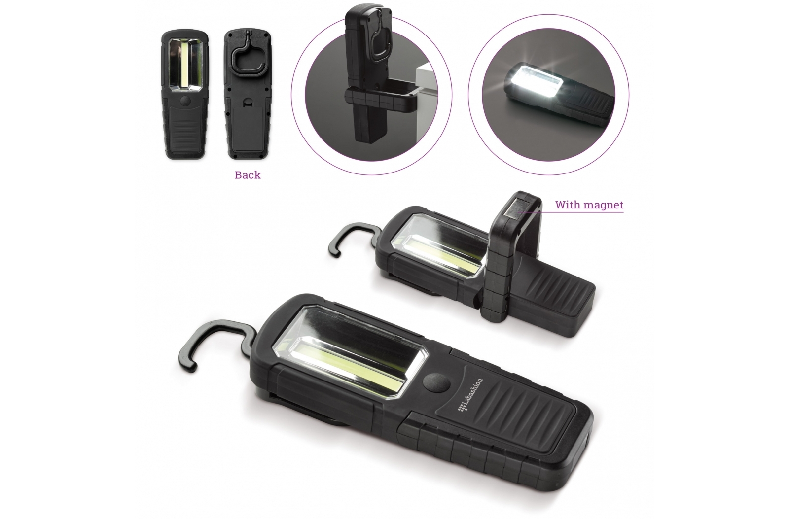 Verstellbares Magnetstandlicht - St. Georgen im Schwarzwald