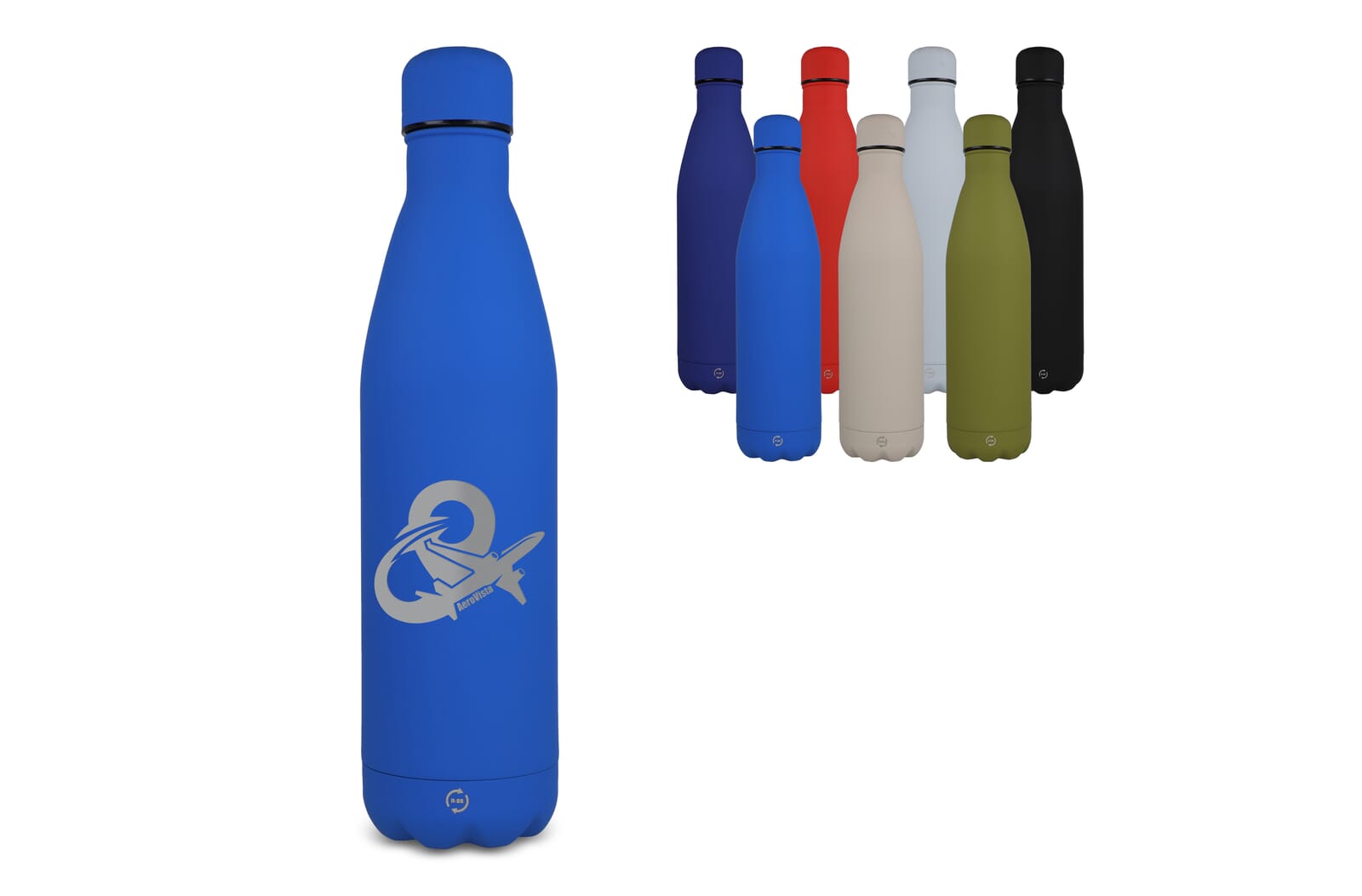 Schwingflasche aus recyceltem Edelstahl 750ml - Döbern