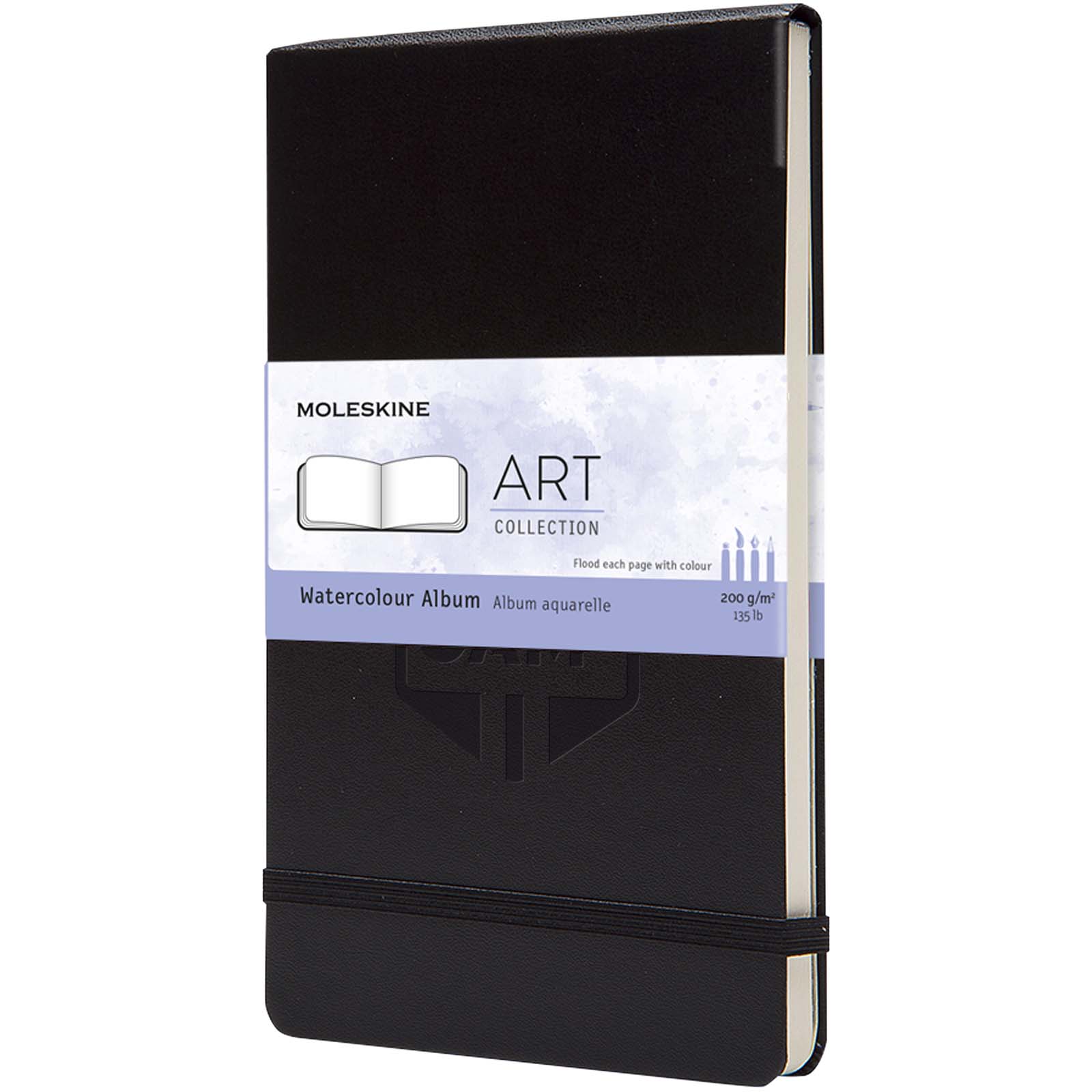 Künstlerisches Aquarellbuch - Unterschleißheim bedrucken mit Logo