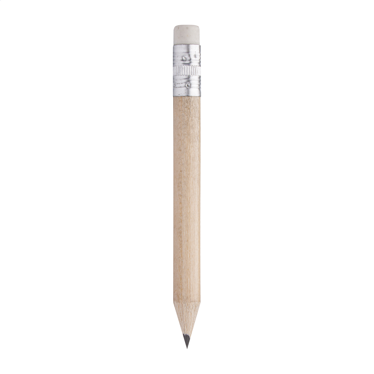 Mini Holzstift mit Radiergummi - Bad Buchau