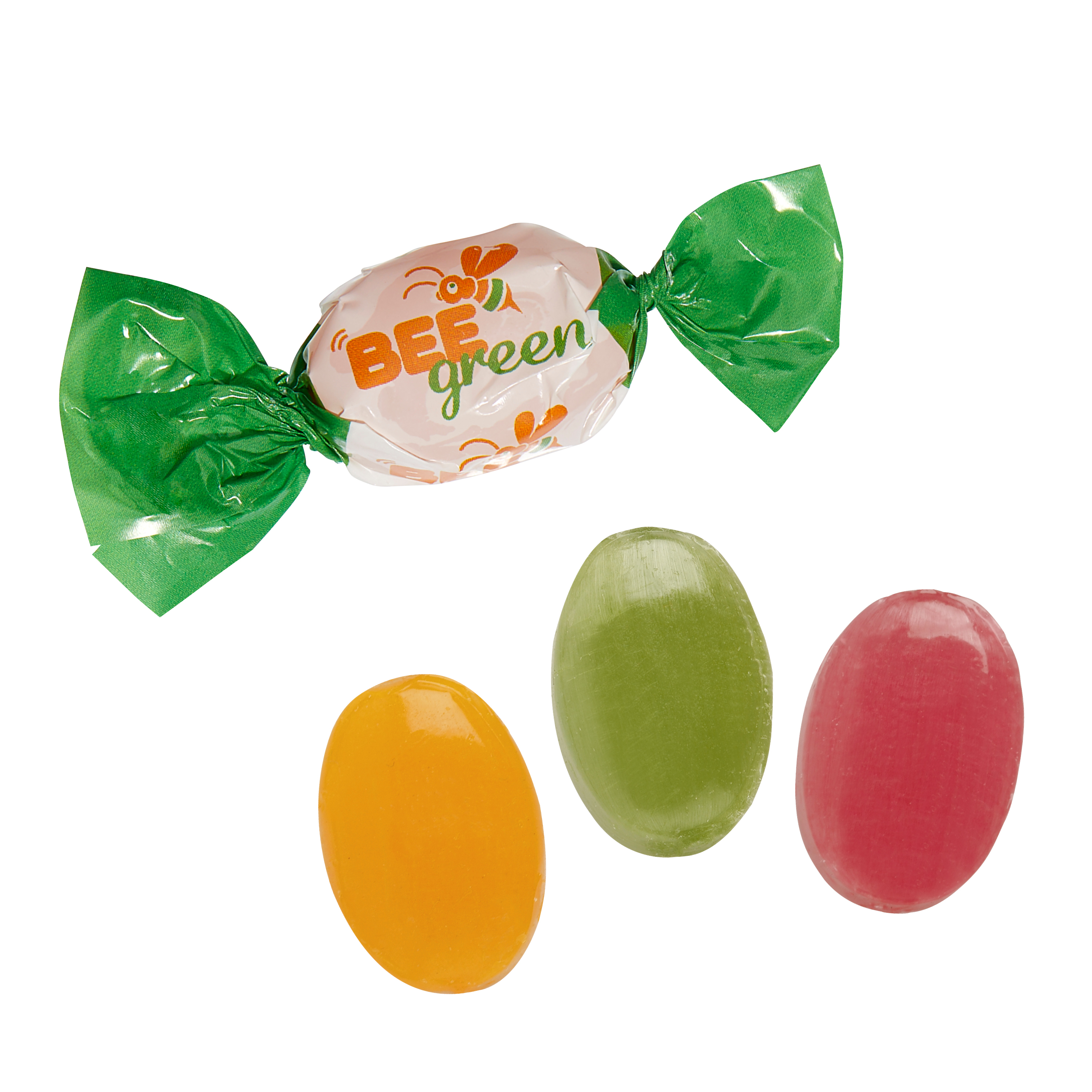 Bonbons in kompostierbaren Verpackungen - Dülmen bedrucken mit Logo