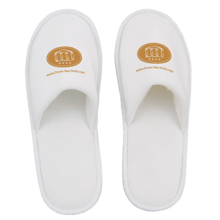 Velvet Geschlossene Zehe Slipper Paar - Bad Harzburg