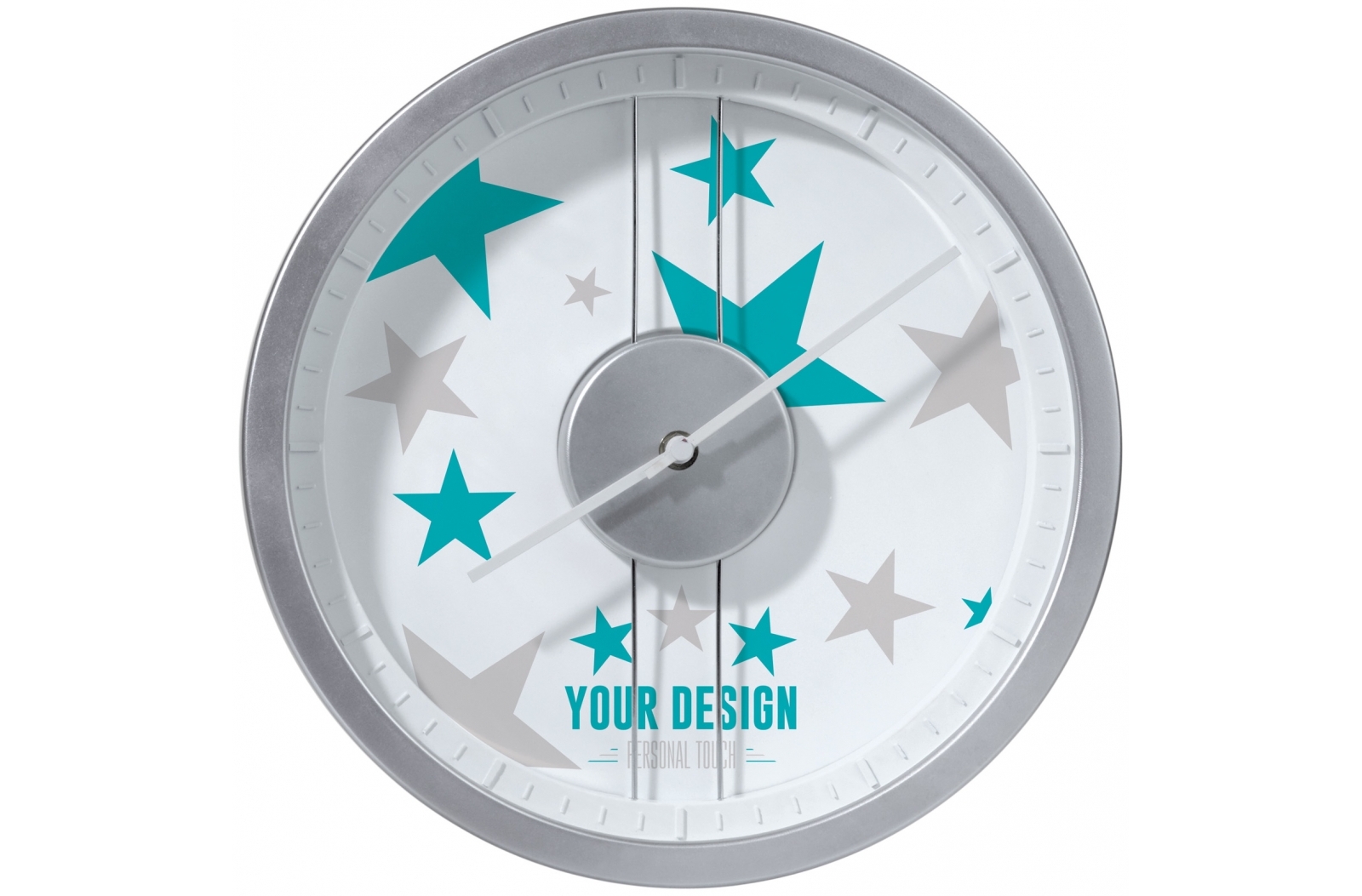 Transparente Design-Wanduhr (30.4 cm) - Wirges