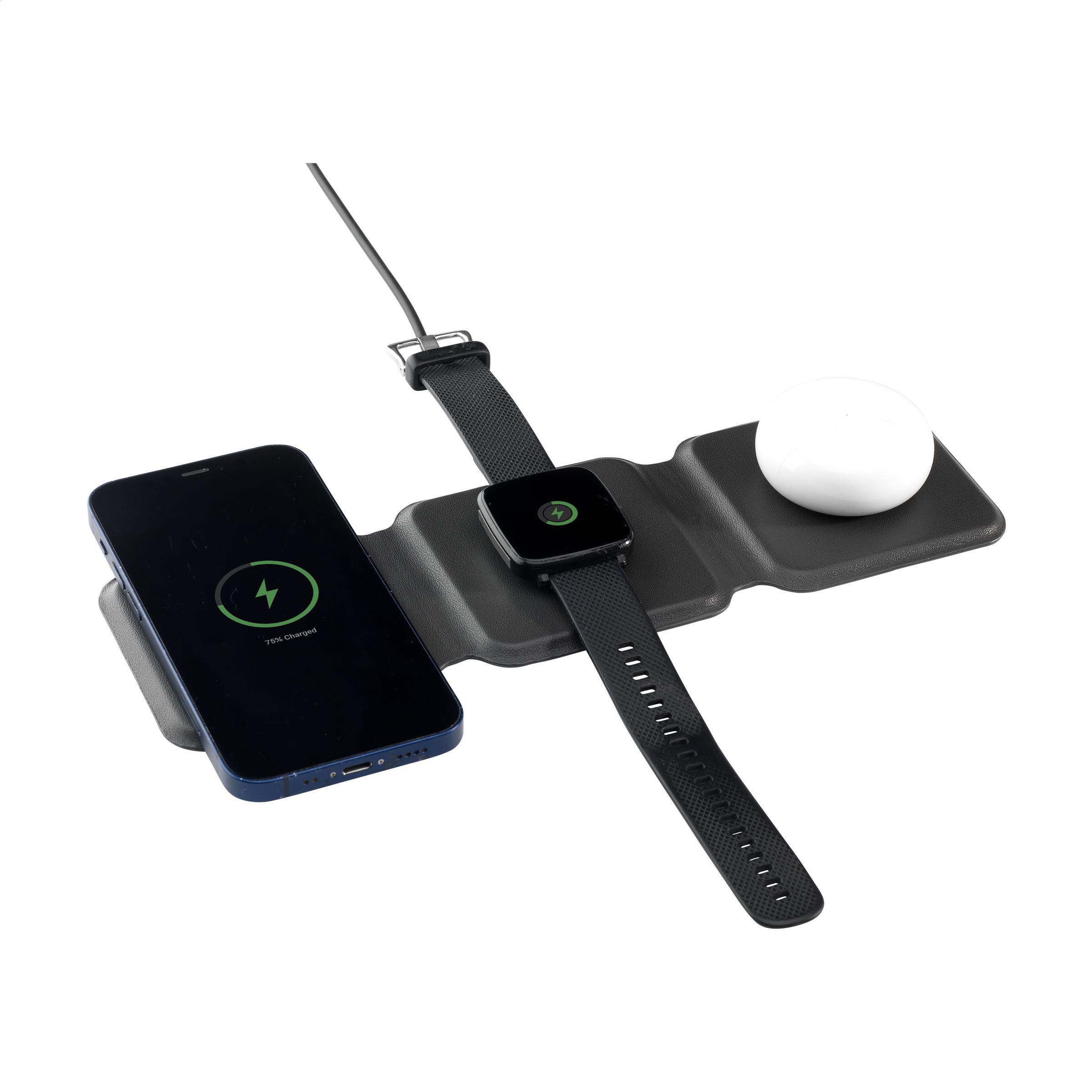 TriCharge RCS Kabelloses Ladegerät aus recyceltem PU