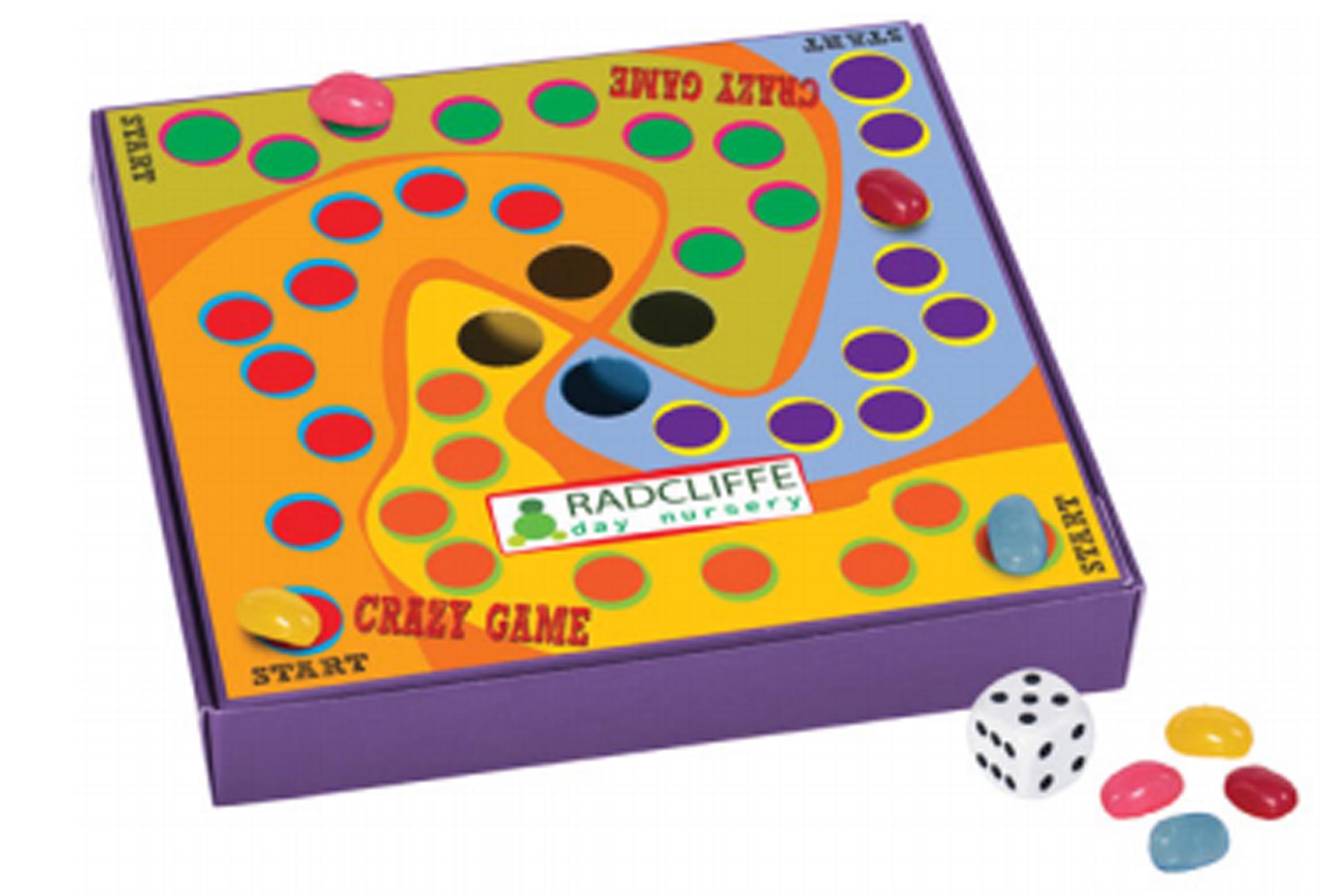 Benutzerdefiniertes Würfelspiel mit Jelly Bean Spielfiguren - Unkel