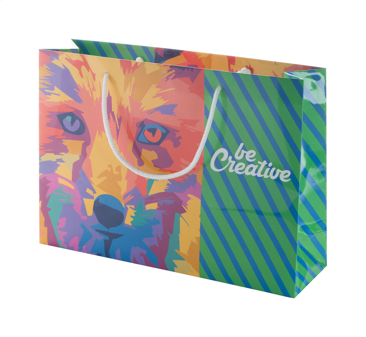 KreativShop H individuell gestaltete Papiertasche - Dornhan bedrucken mit Logo