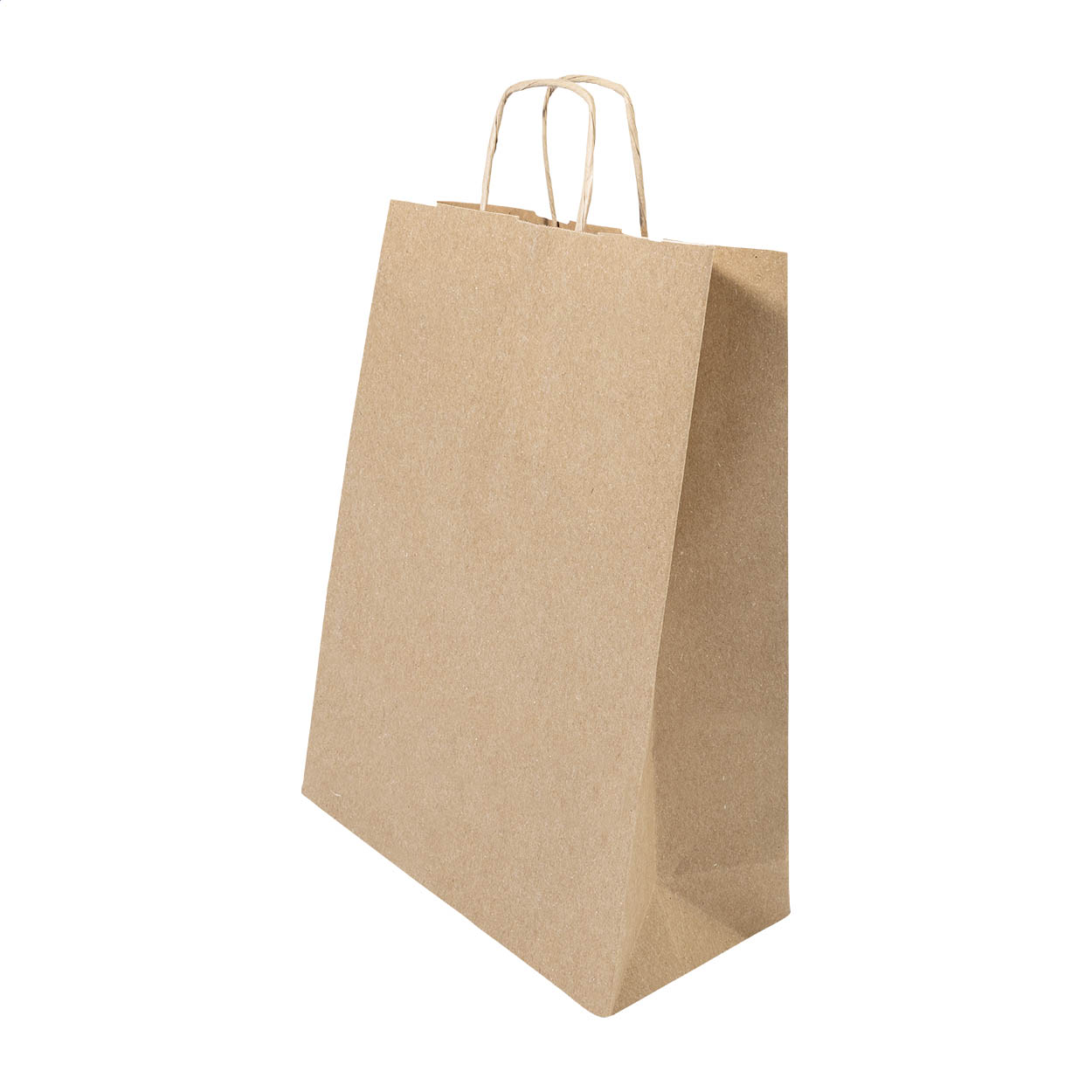 Papbag M mittlere Geschenktasche aus Kraftpapier mit Ihrem Logo