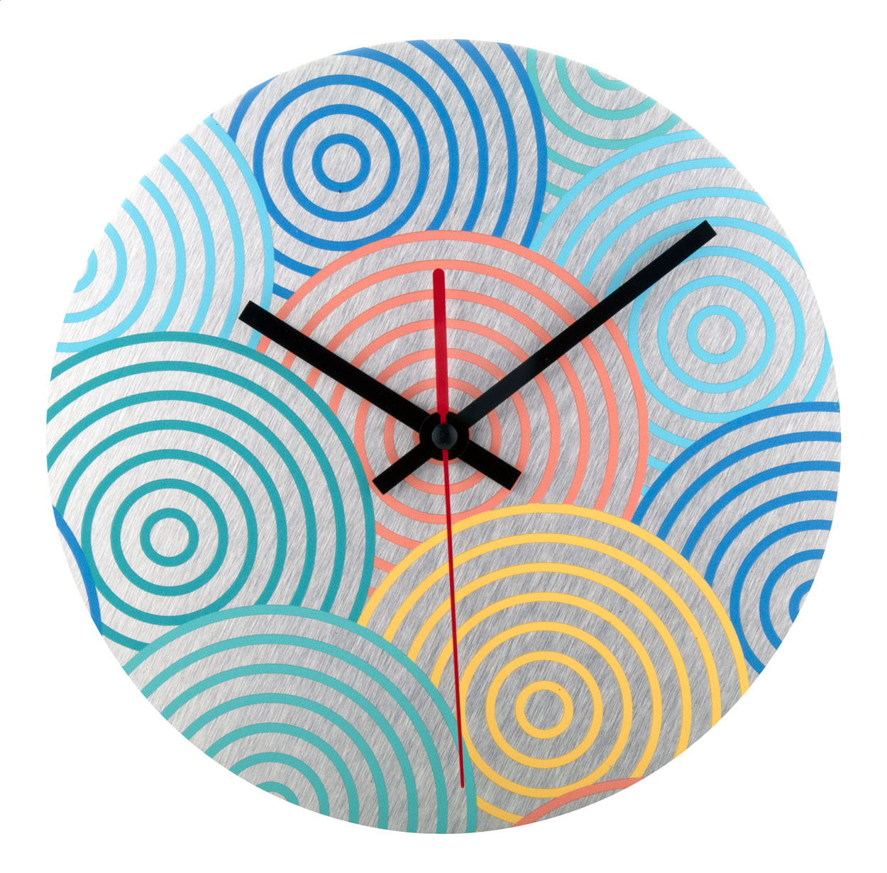 ZeitKreis Aluminium Wanduhr - Westerstede