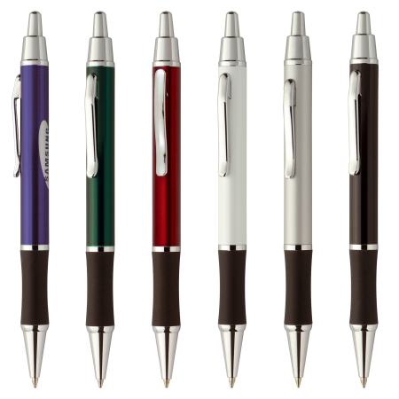SICILIA Metall Kugelschreiber mit Gummigriffzone - Norden