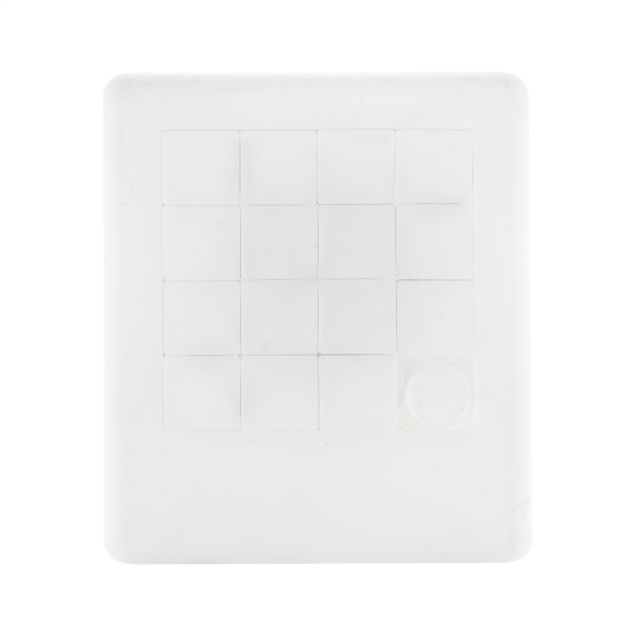 Rezimi Mini-Schiebepuzzle aus recyceltem ABS mit Logo