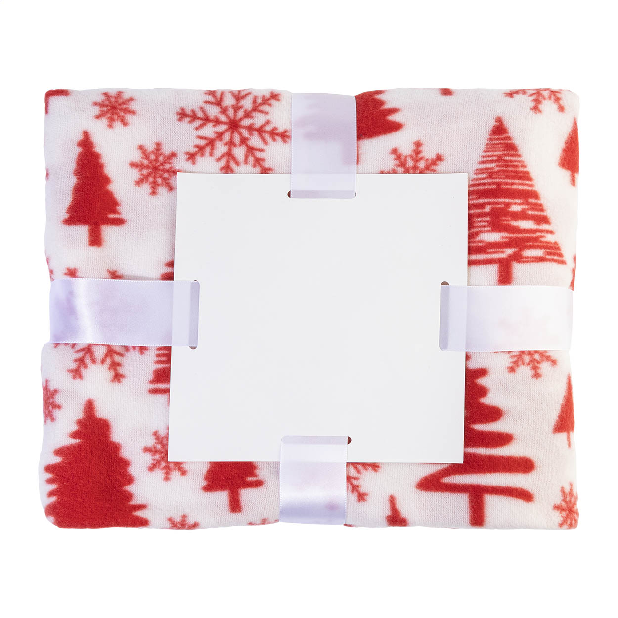 Kokkola Weihnachtsdecke aus RPET-Fleece 160 g/m² mit Logo
