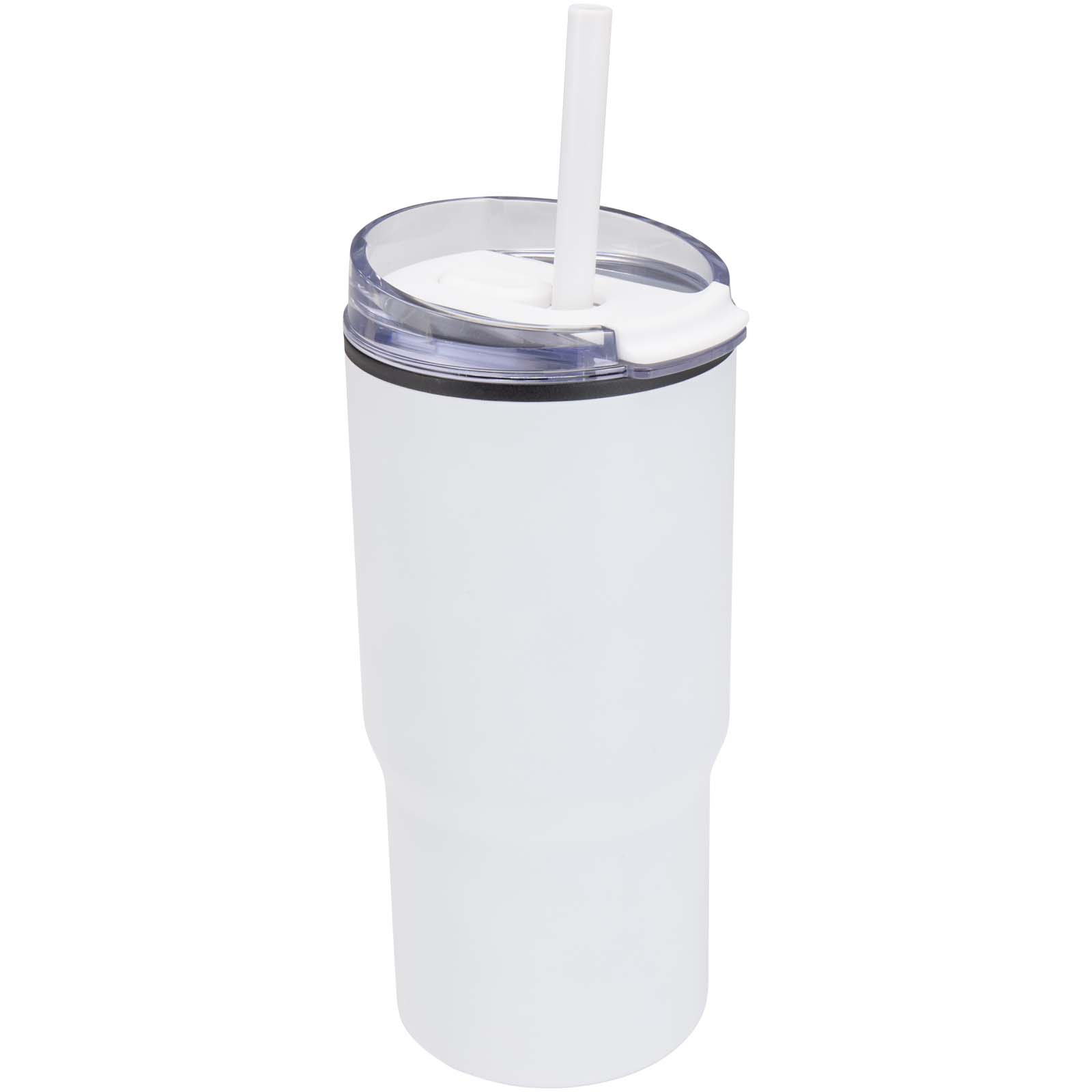 Westin 540 ml RCS recycelter doppelwandiger Thermobecher mit Strohhalm