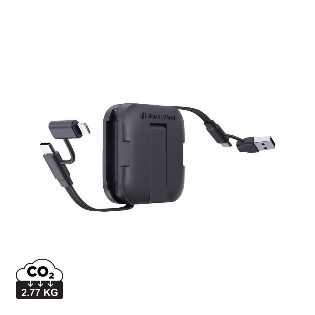 UrbanCharge 100W Ladestation mit einziehbarem Kabel - Heringen/Helme