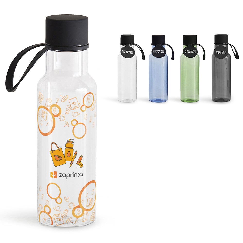 Individuell bedruckbare Wasserflasche 600ml   bedrucken mit Logo