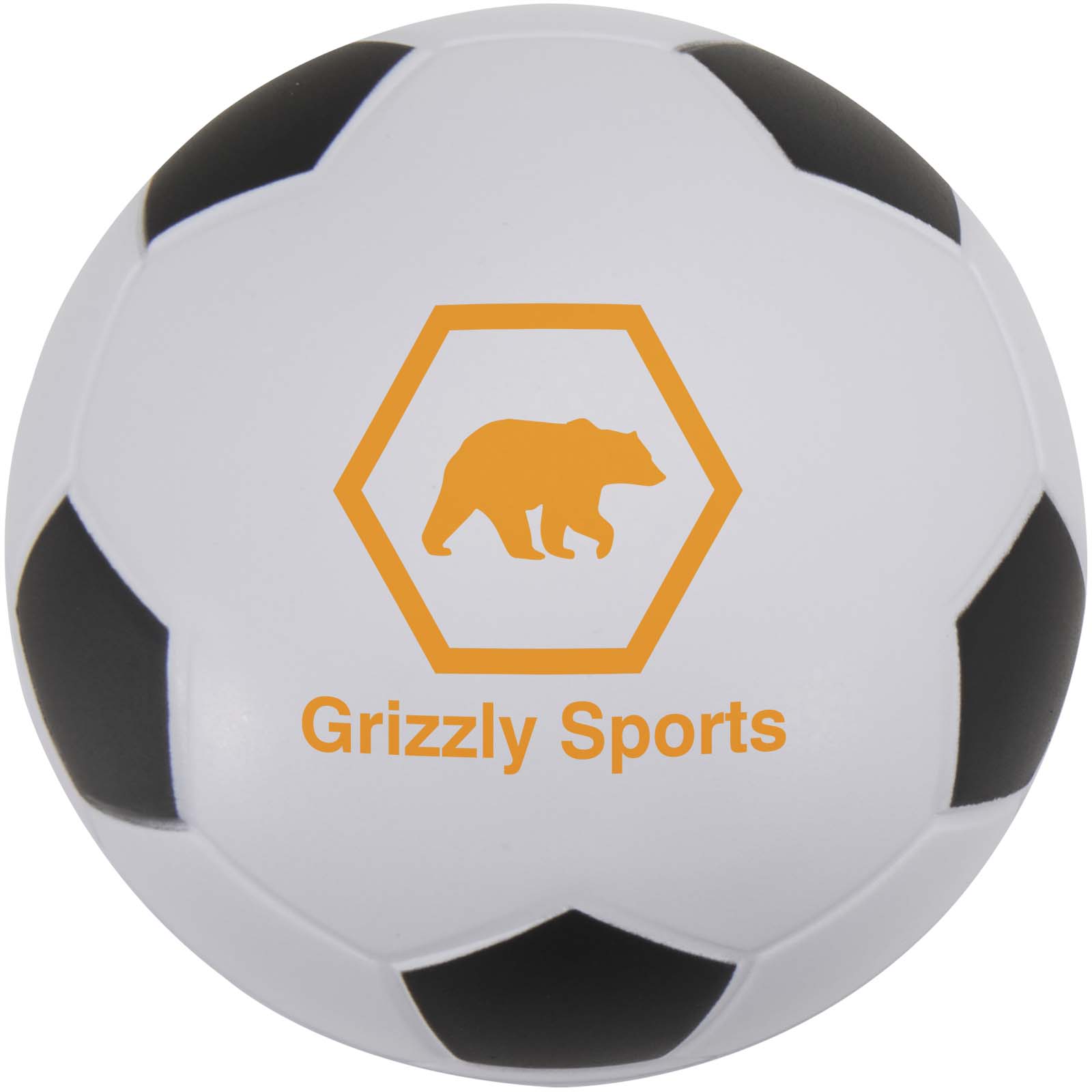 Fussball-Stressball - Bretten bedrucken mit Logo