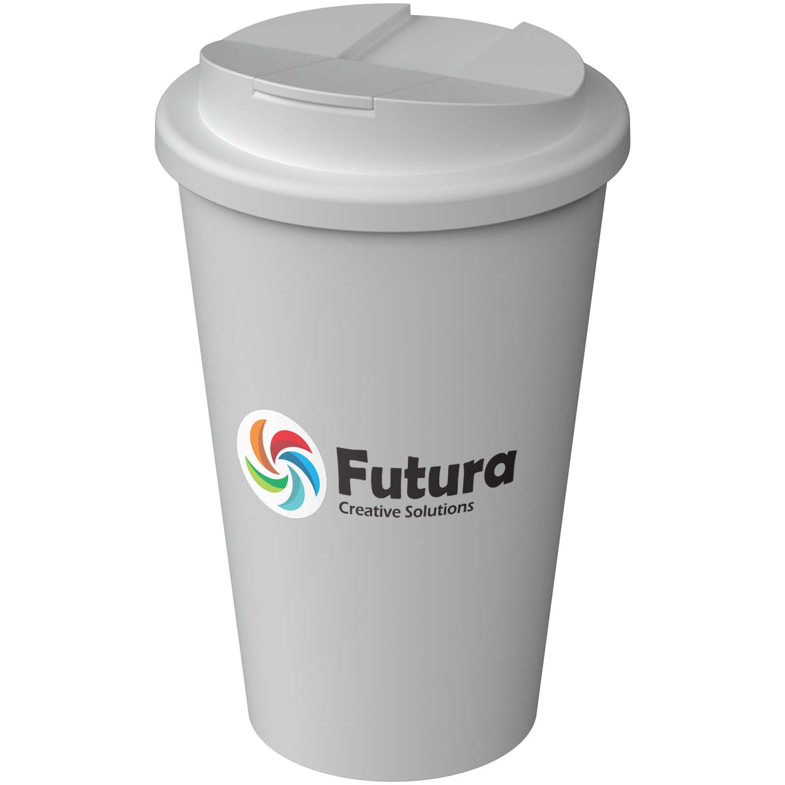 Americano® Infiniti Isolierbecher 350 ml mit auslaufsicherem Deckel, Logo