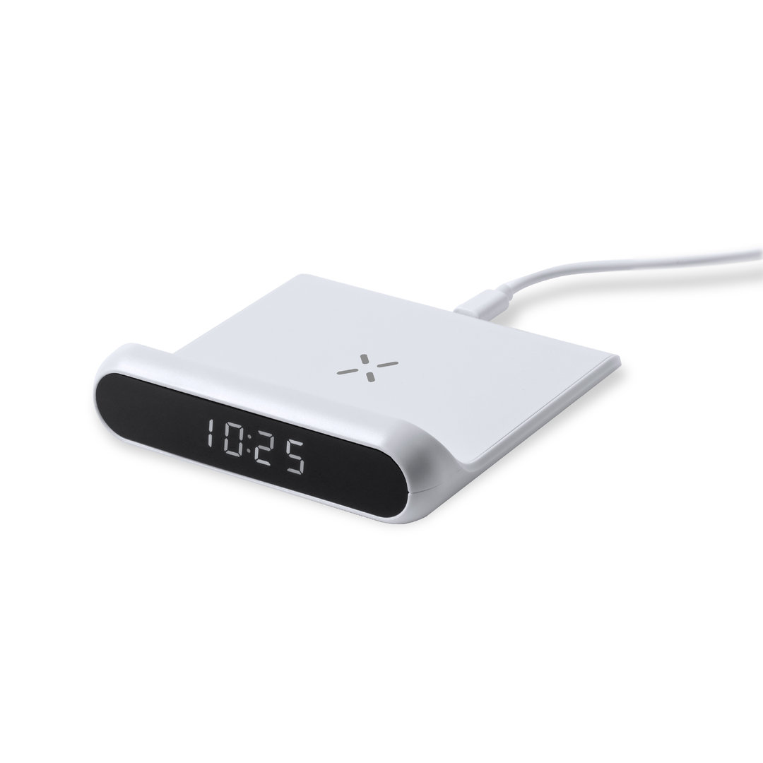 Multifunktionsuhr Ladegerät - Schladming bedrucken mit Logo