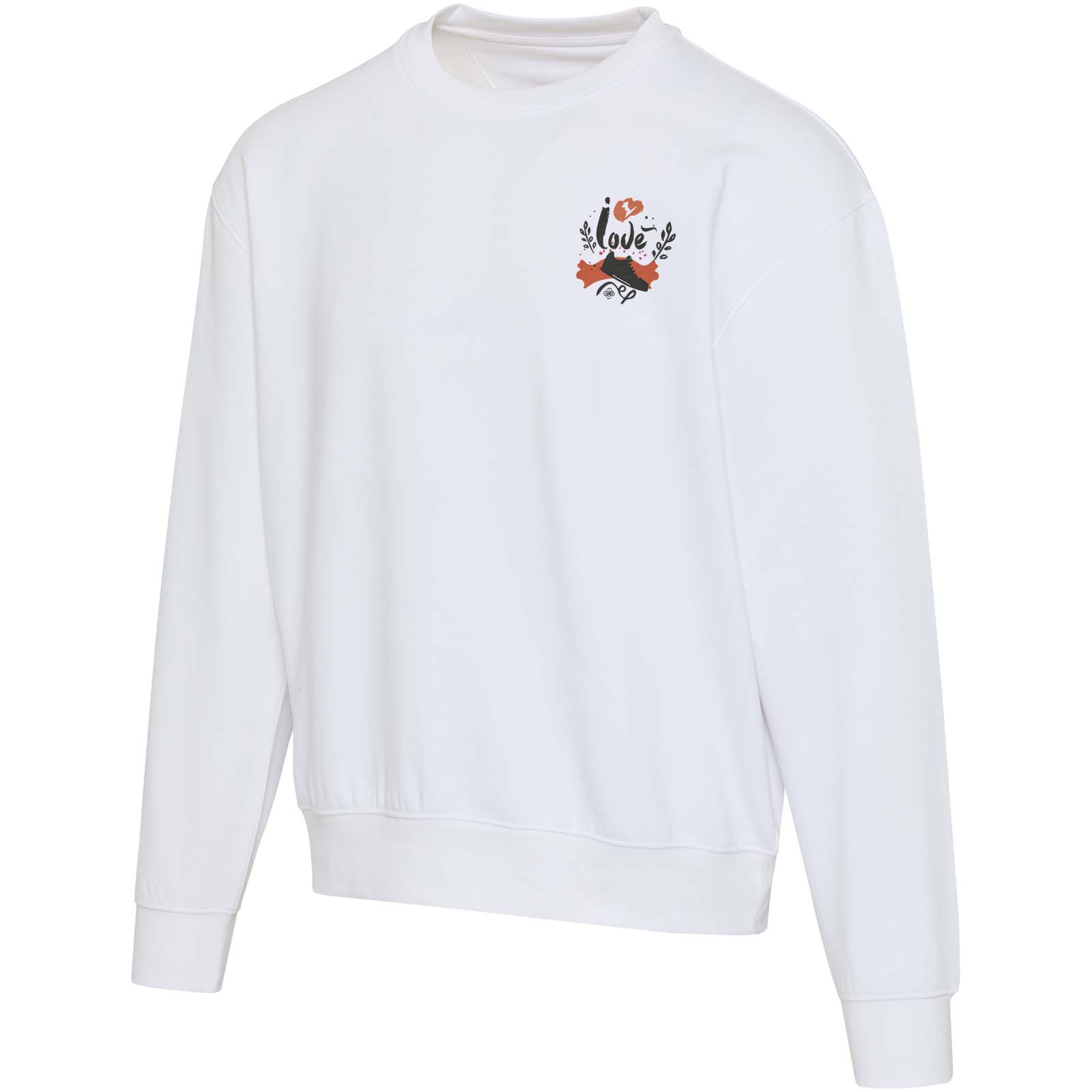 Oversized Bio-Pullover - Bottrop bedrucken mit Logo