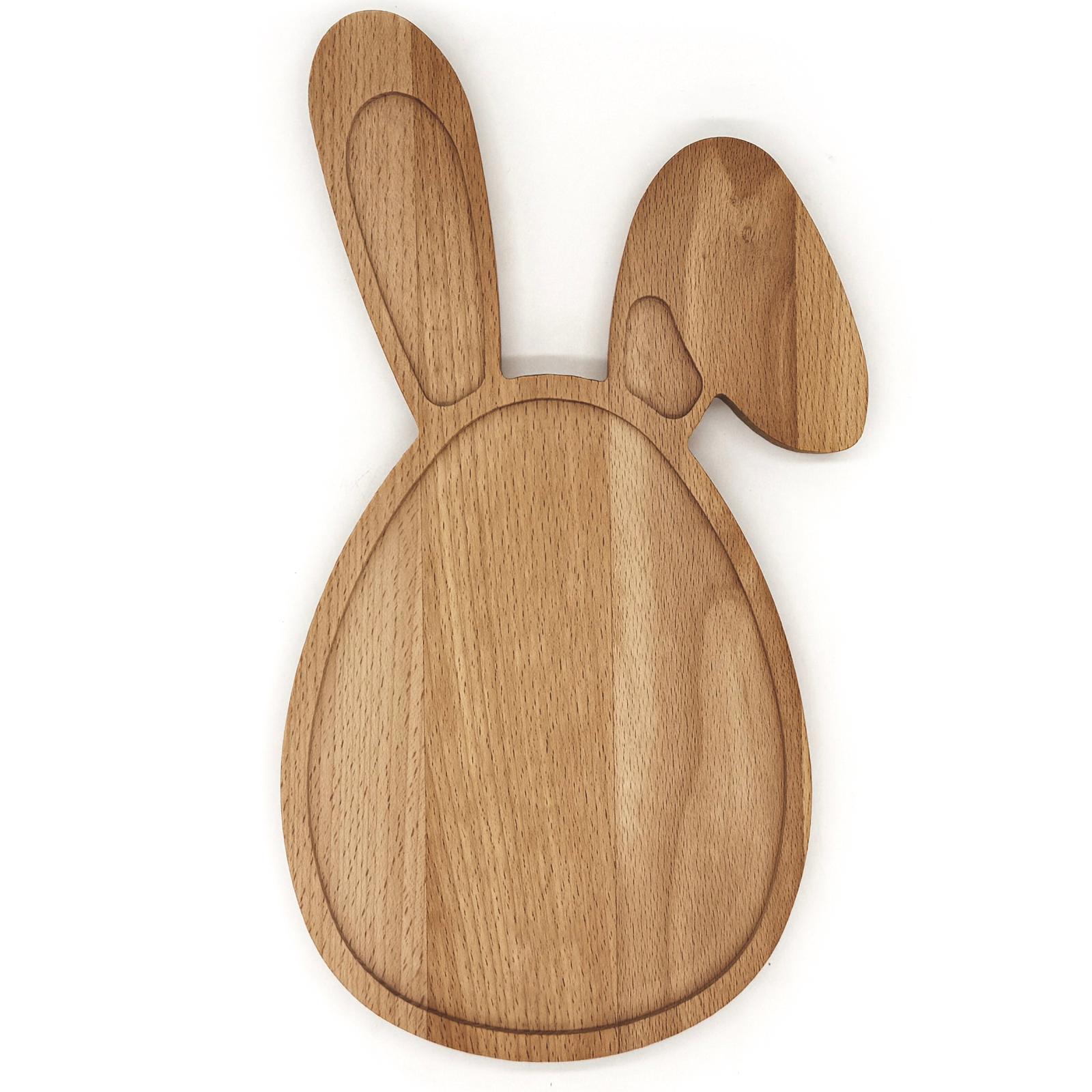 Osterhase Servierbrett - Rhens bedrucken mit Logo