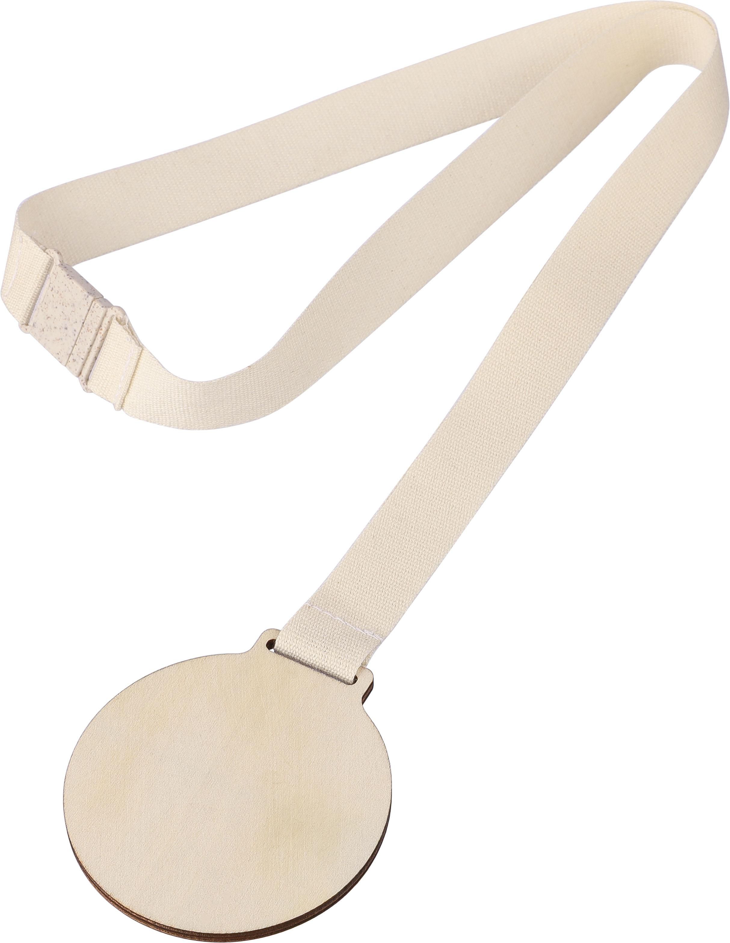 Öko-Medaille aus Linde mit Sicherheitsverschluss - Bad Iburg