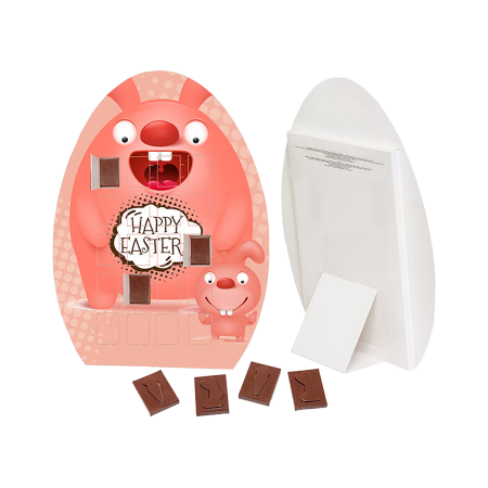 Osterei Schokoladenbox mit 20 rechteckigen Schokoladen - Südliches Anhalt