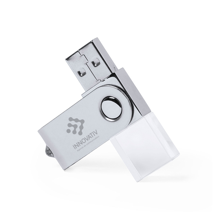 USB Stick bedrucken leuchtend 16 GB - Limette