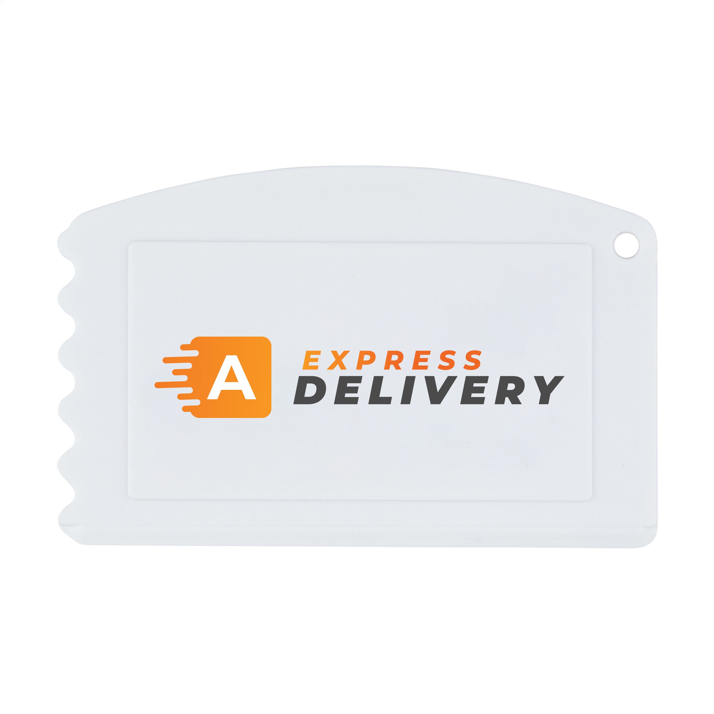 Recycelter Kunststoff Kreditkartengroßer Eiskratzer - Velburg