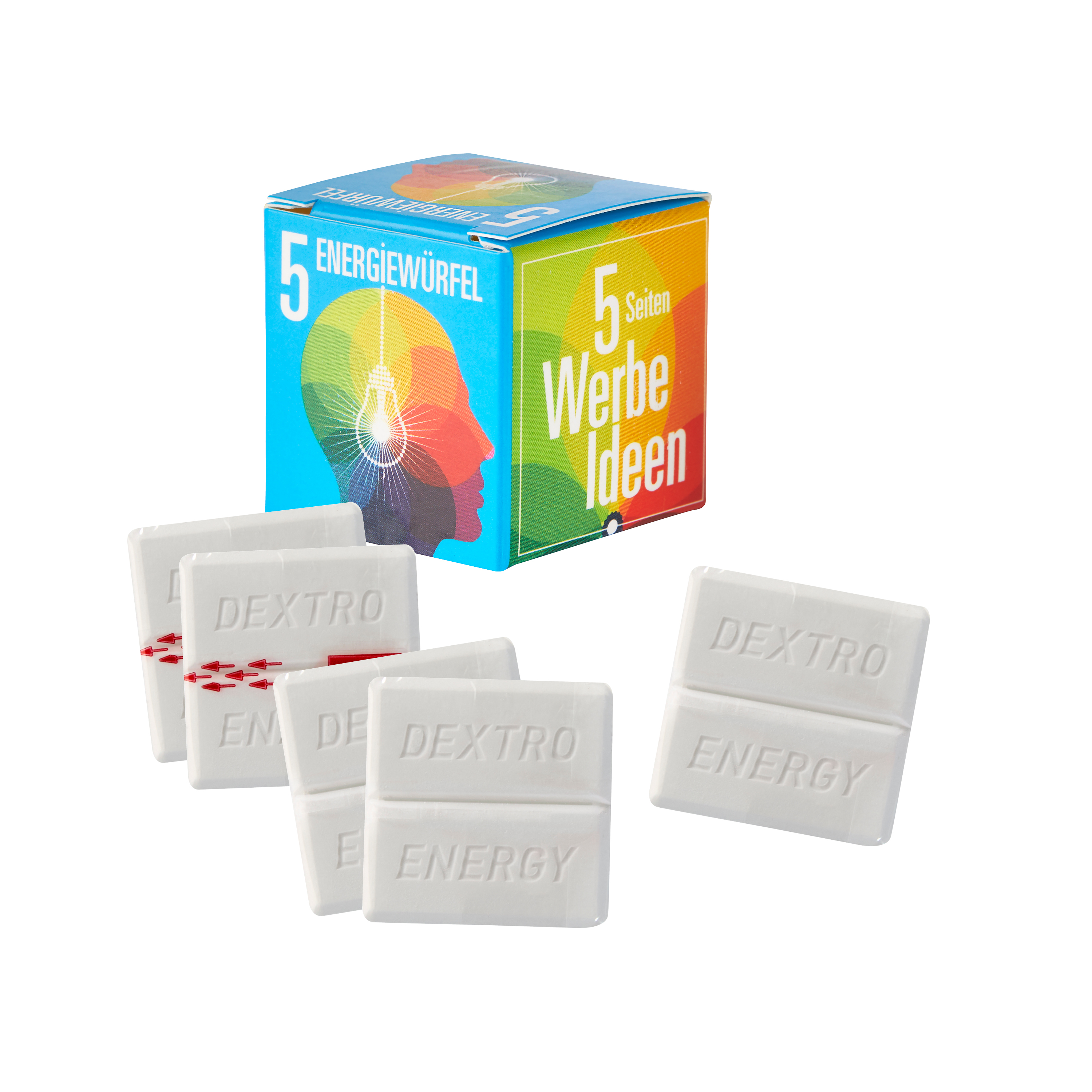 Mini Energie-Würfel - Iphofen bedrucken mit Logo