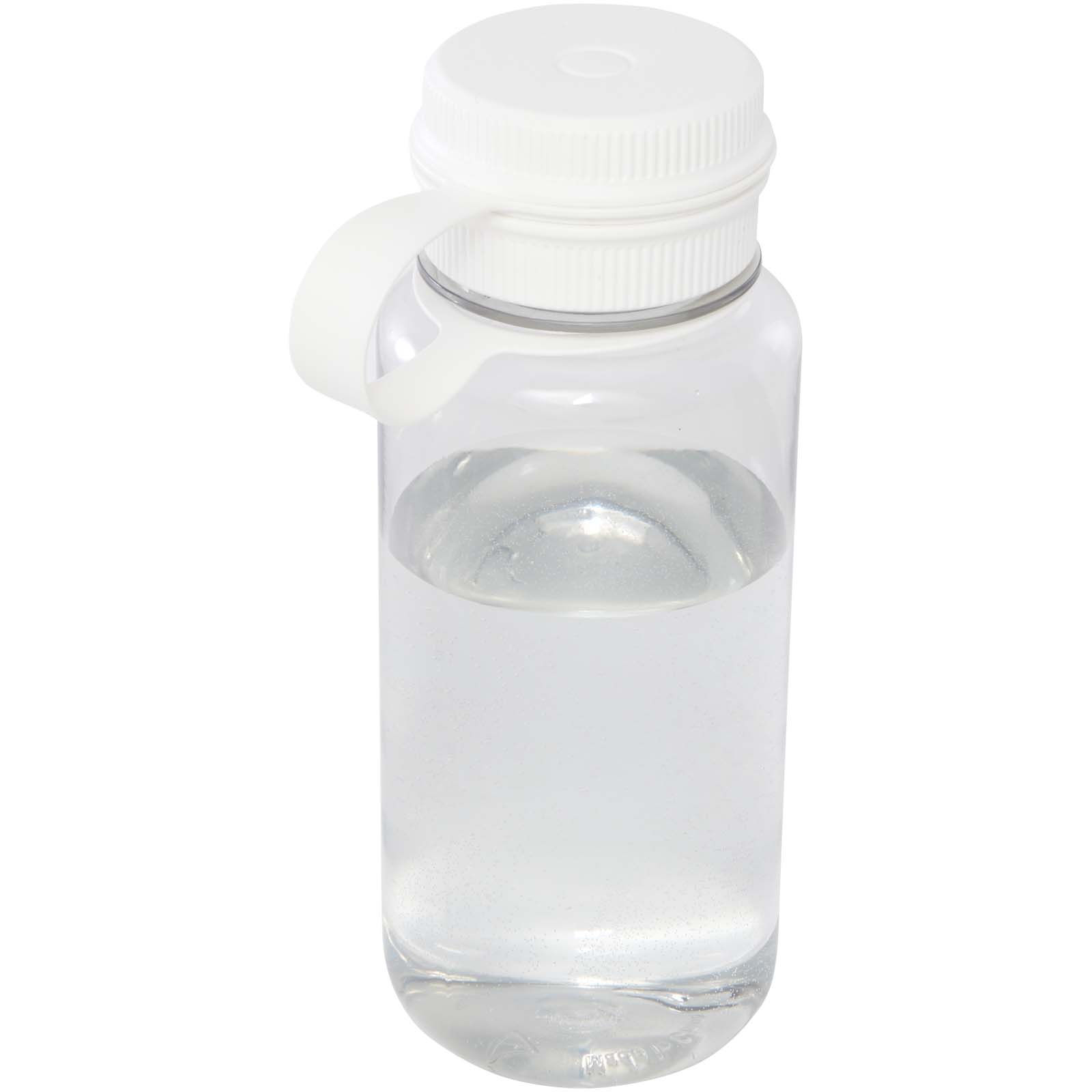 RCS zertifizierte RPET Sportflasche mit Multifunktionsdeckel - Rendsburg