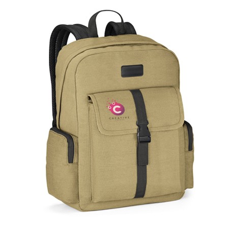 Laptop-Rucksack aus Baumwoll-Canvas