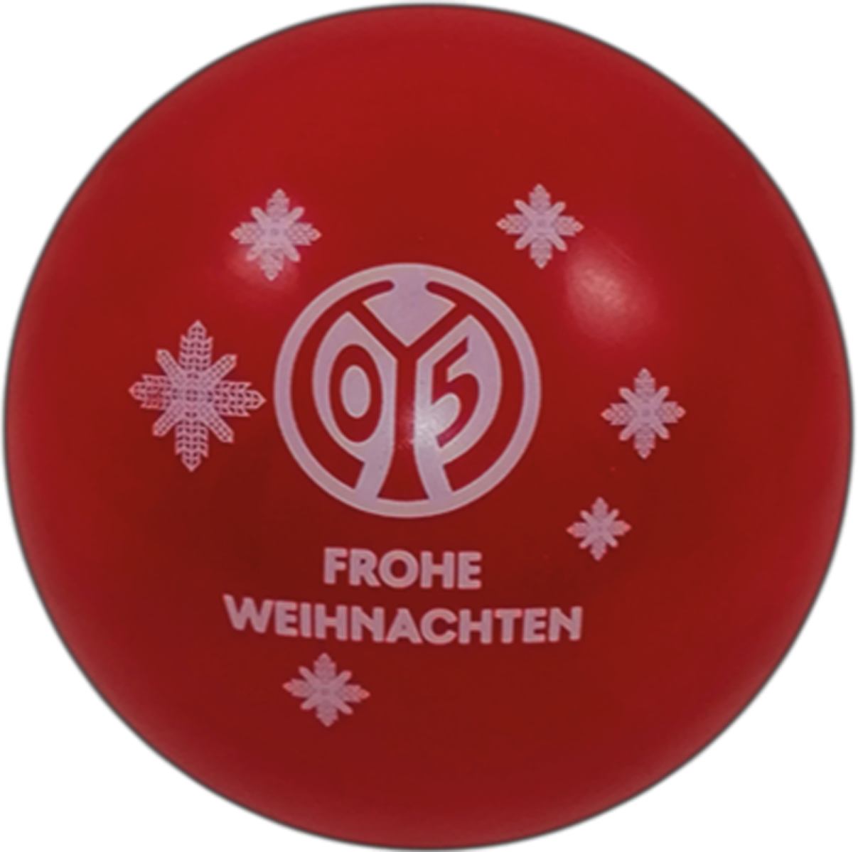 Vinyl-Fußball (12 cm) mit Druck - Stolberg