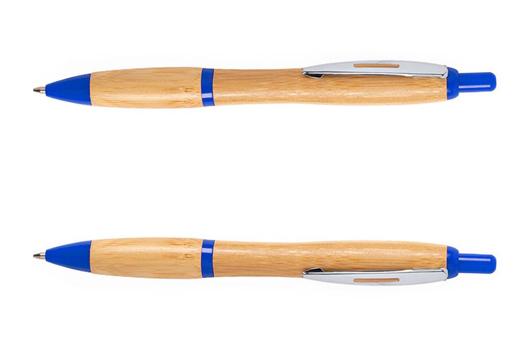 Kugelschreiber bedrucken ökologisch Bambus - Naho