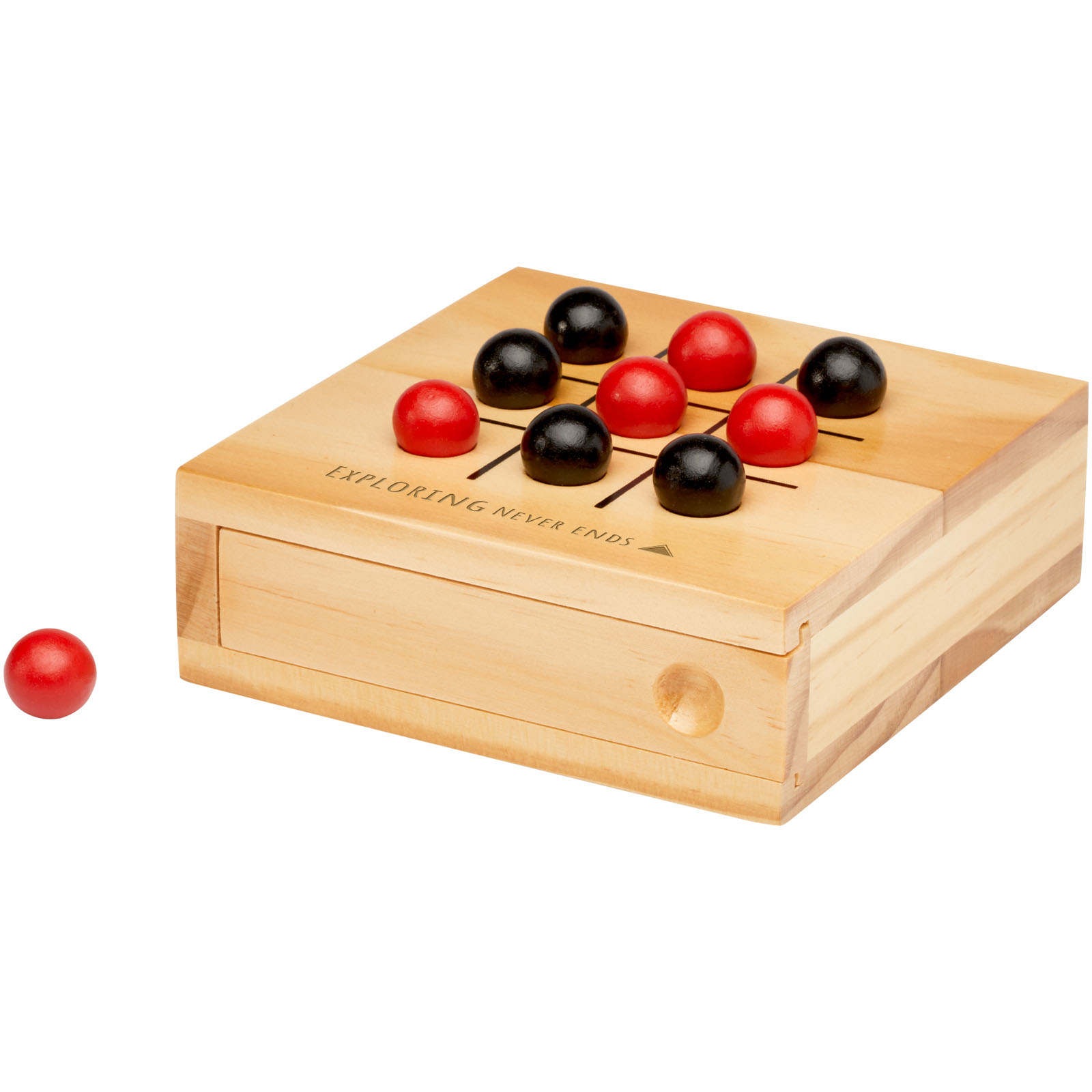 Kieferholz Tic-Tac-Toe Spiel - Hilpoltstein