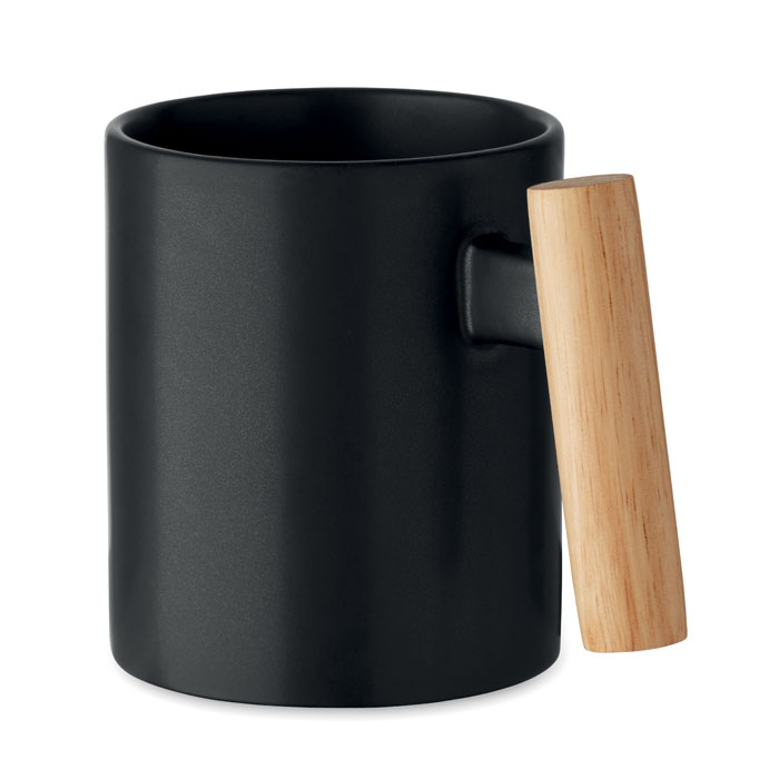 Keramikbecher mit Holzgriff - Wiesmoor