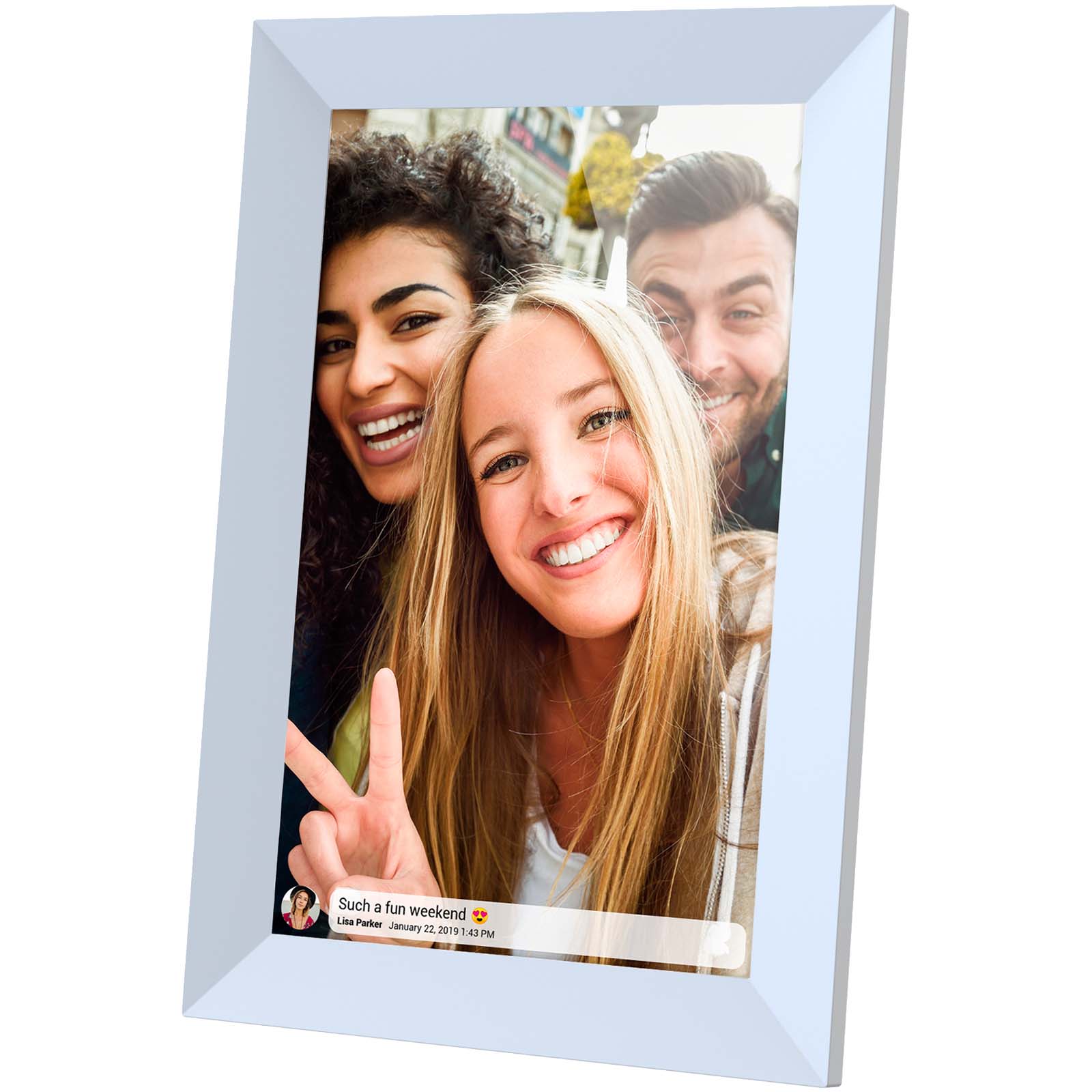Prixton Prado 10" Frameo digitaler Bilderrahmen mit WLAN