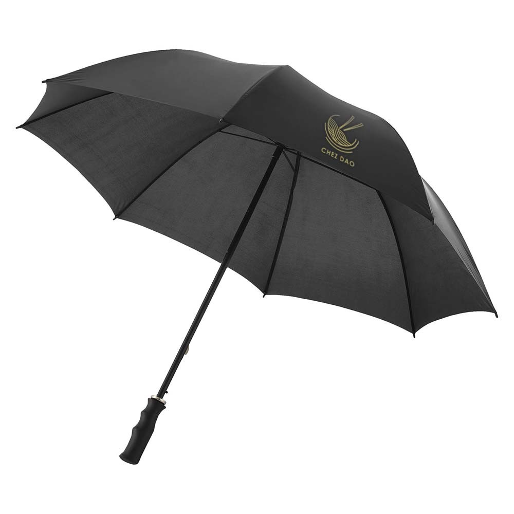 Automatischer Schiebe-Regenschirm - Tiefgraben bedrucken mit Logo