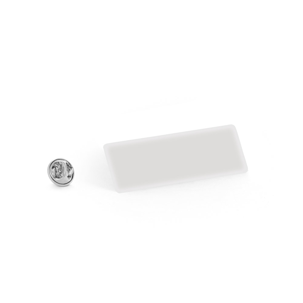 Doming 9 rechteckiger flexibler Doming-Badge mit Ihrem Logo, 35 × 12 mm