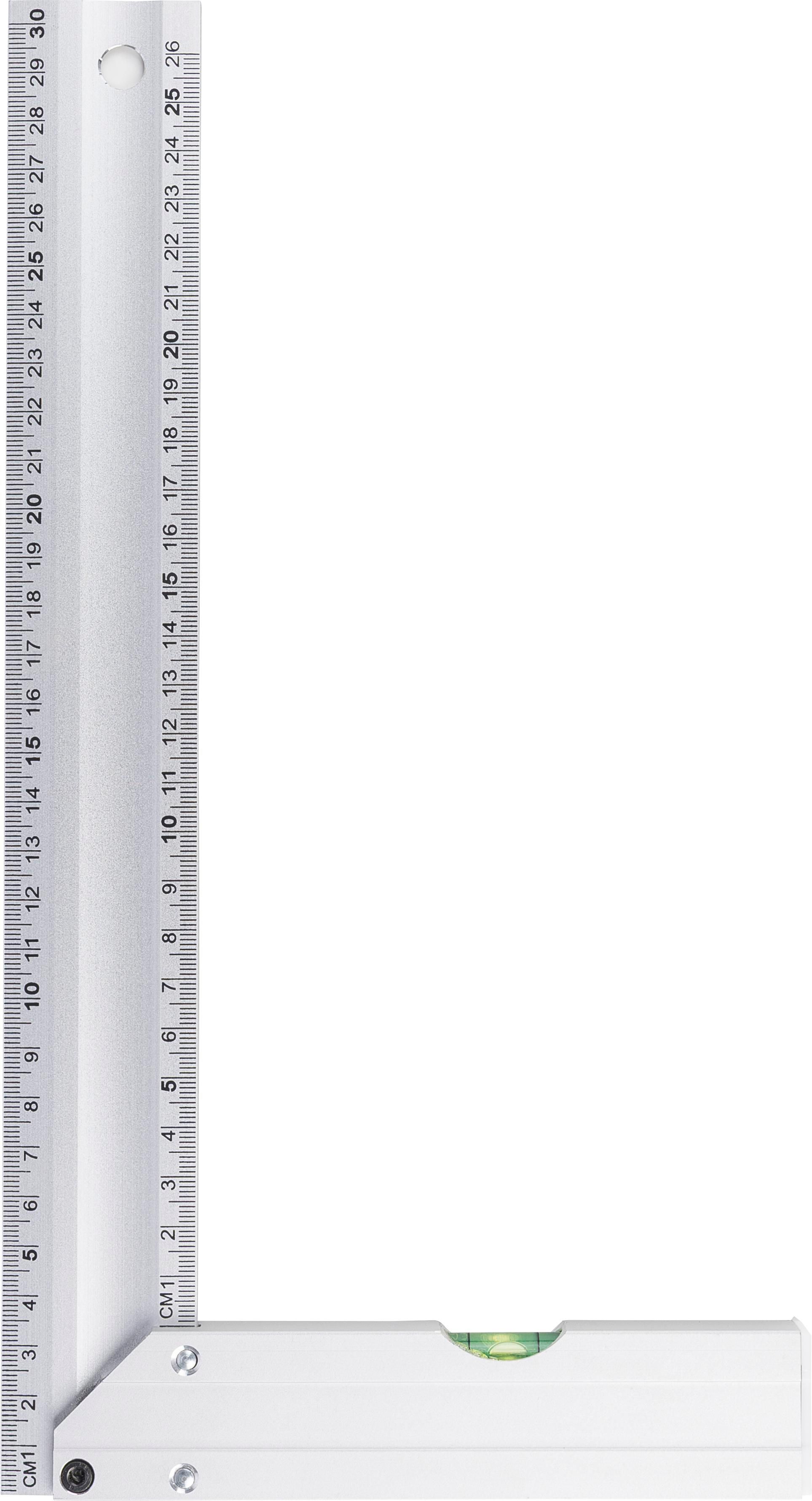 Aluminium-Winkelmesser mit Wasserwaage - Großenhain bedrucken mit Logo