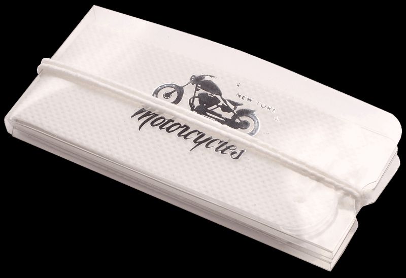 Etui für Mundschutzmaske aus PET bedrucken mit CE-konformer Schutzmaske - Flockenblume