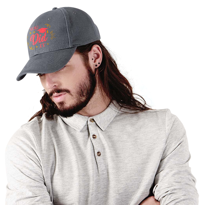 Baumwollkappe mit Belüftungslöchern und Sandwichschirm - Pausa-Mühltroff