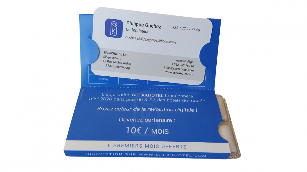 Visitenkartenhalter SPORTLIFE®  - Neresheim