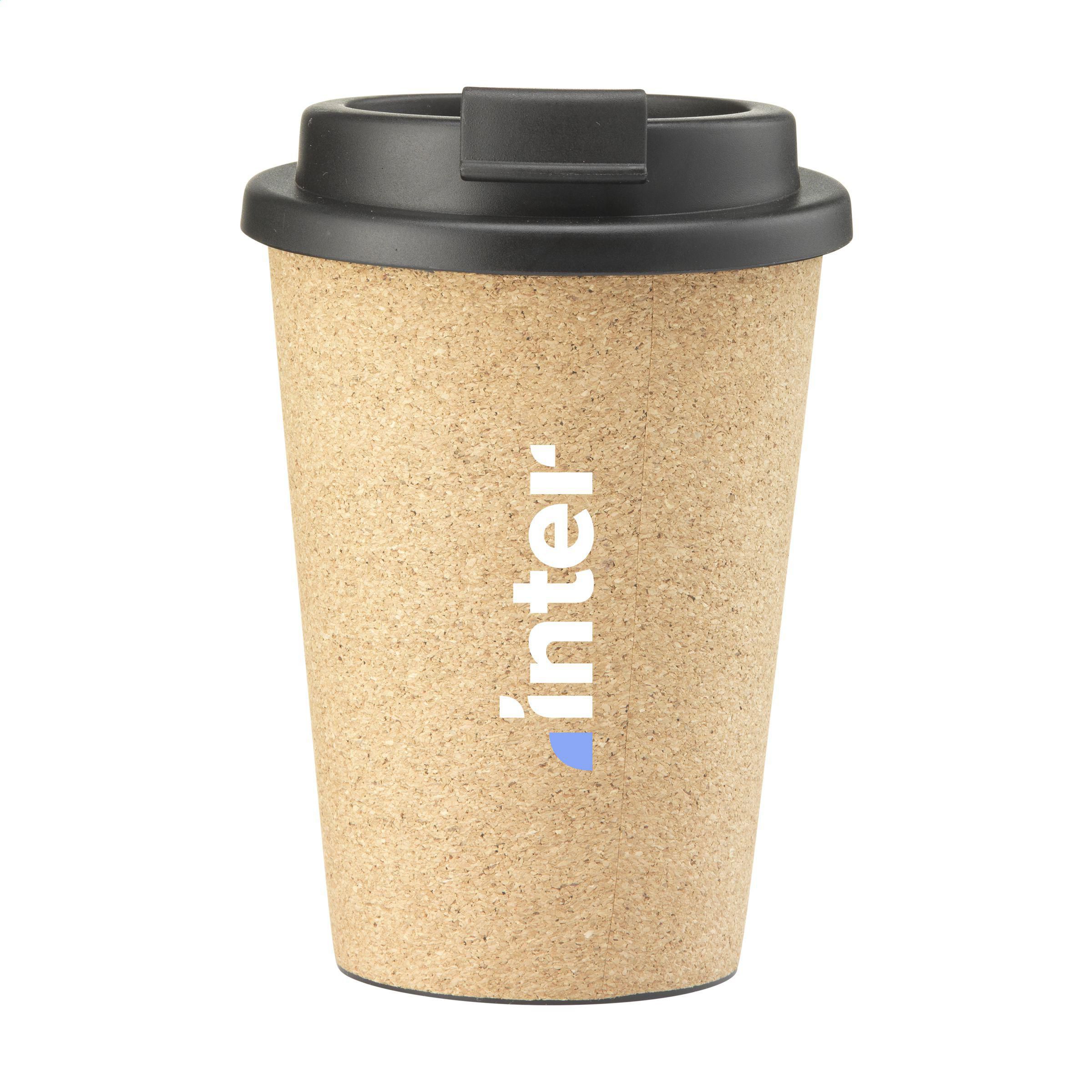 Korkkaffee Becher 350 ml - Bad Blankenburg bedrucken mit Logo