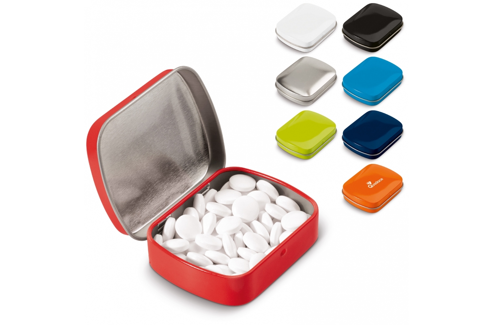 Pfefferminzdose - Wernau bedrucken mit Logo