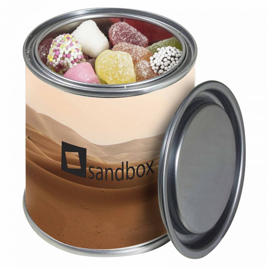 Dose mit Süßigkeiten 0,25 L