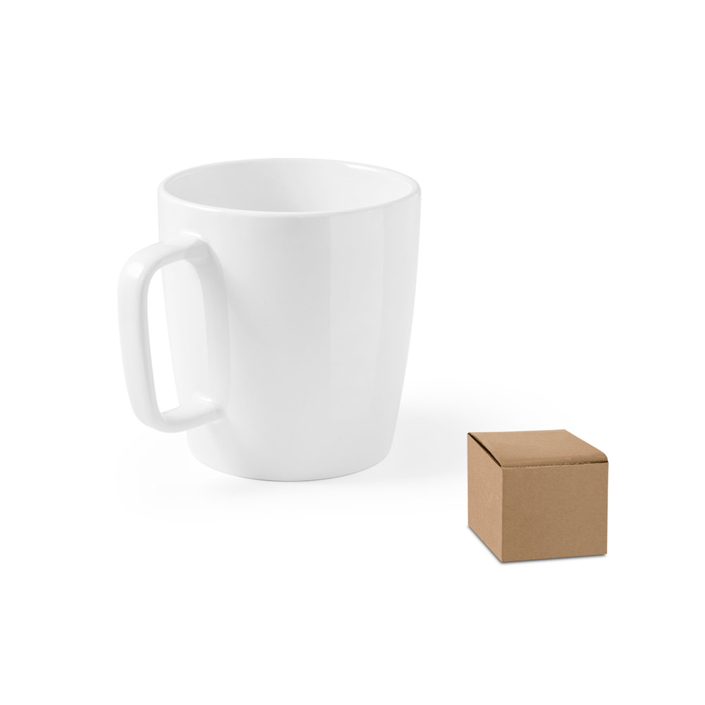 Weiße Keramik-Tasse 450 mL - Leingarten