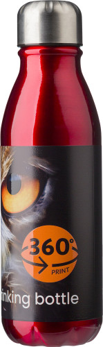 Aluminium Trinkflasche mit 500 ml und Edelstahlkappe - Warstein