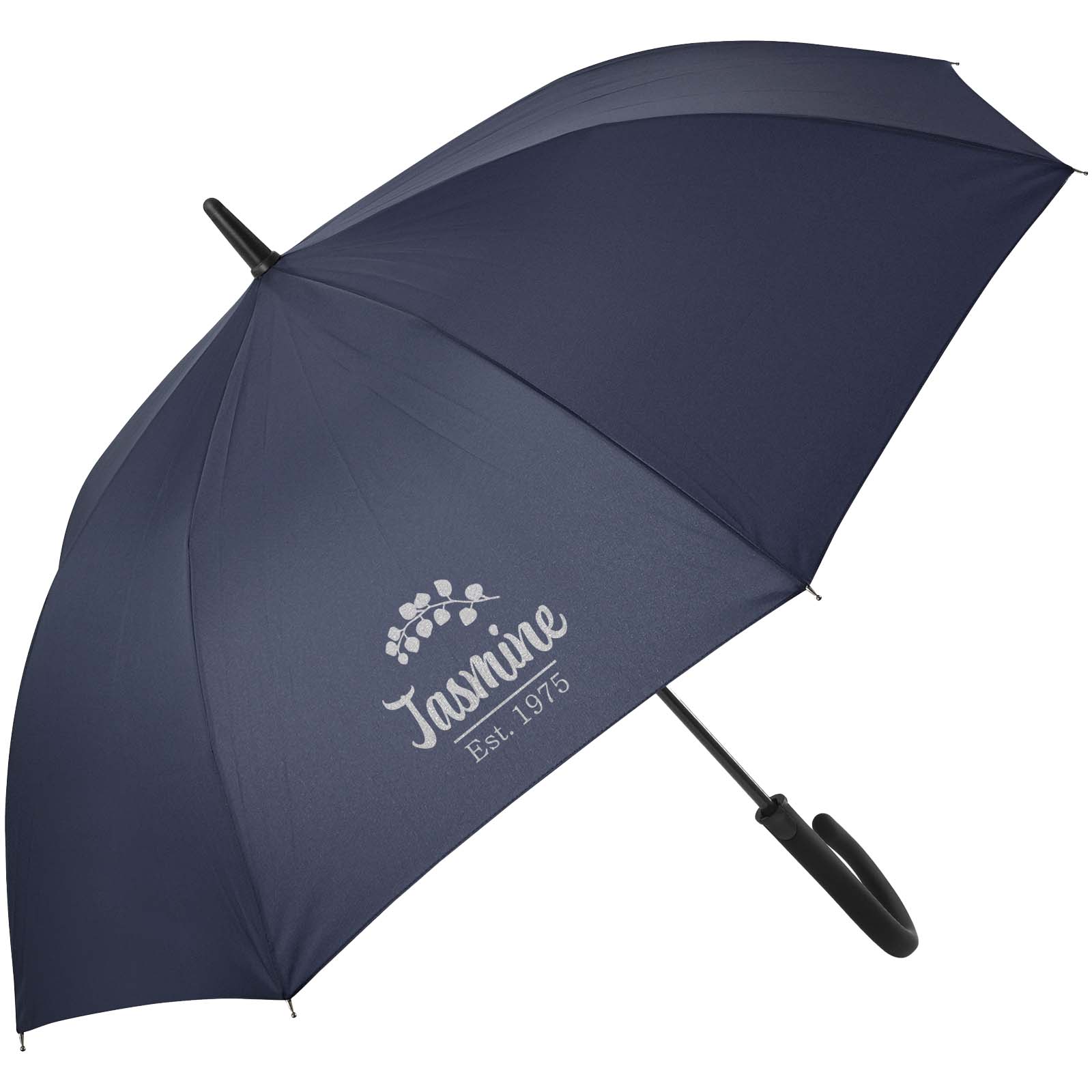Eleganter Golf-Stadt-Regenschirm - Hamminkeln bedrucken mit Logo