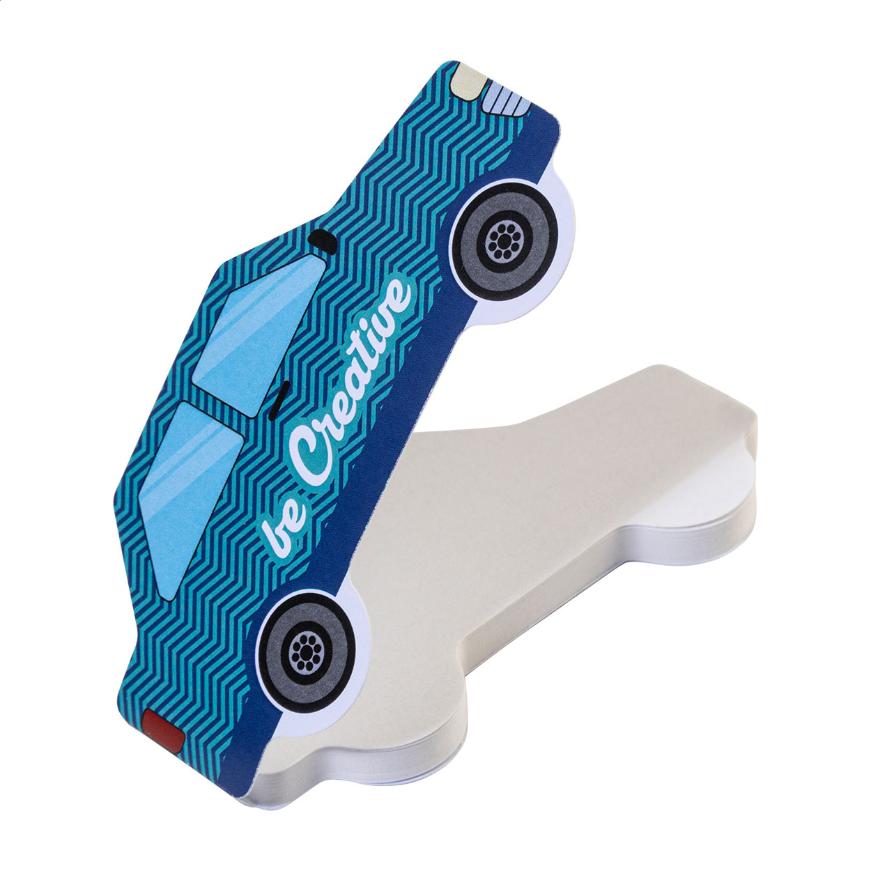 AutoMemo Notizblock - Krempe bedrucken mit Logo