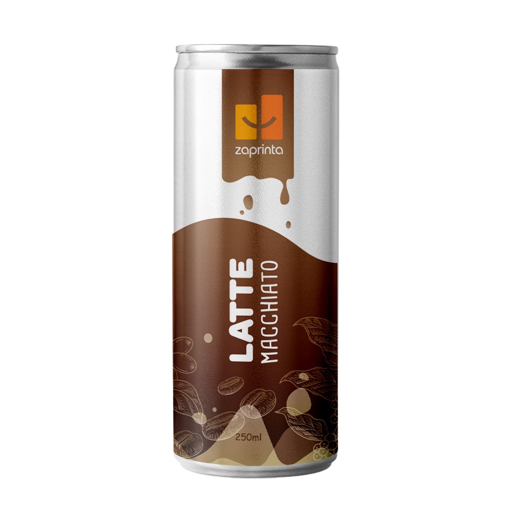 Personalisierte Dose mit Latte Machiato 250ml